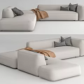 Modern Multiplayer Sofa LEMA Multiplayer Sofa Corner Sofa 3d model