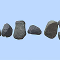 Various Wood And Stone Materials Showcasing Different Shapes Sizes And Textures