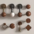 Middle ancient handle Middle ancient style handle 3d model