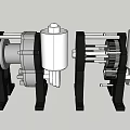 Micro winch 3D printing 3d model