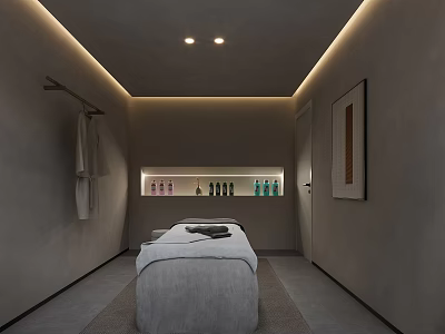 The Spa Room 3d model