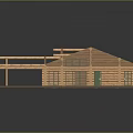 Wooden House Design Featuring Multiple Rooms And Outdoor Swimming Pool Structure