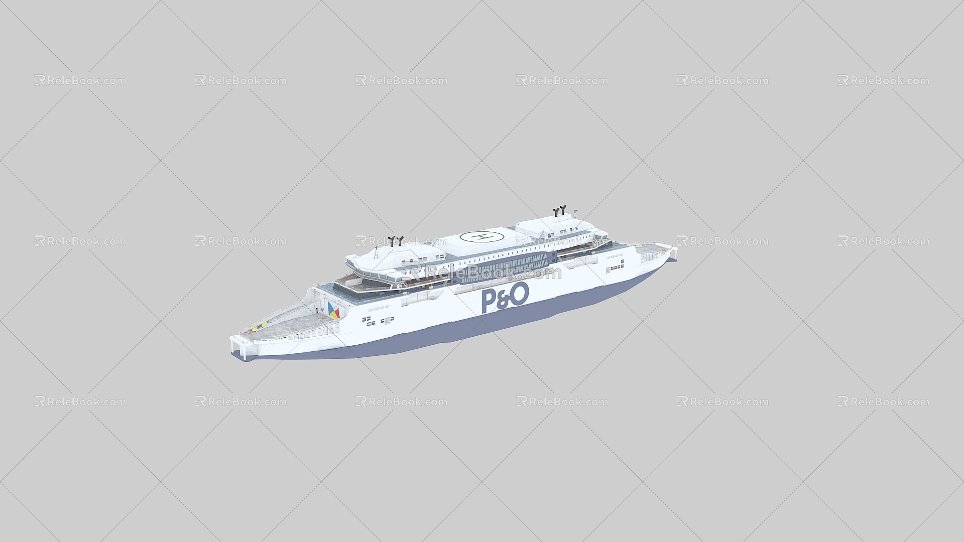 PBR Next Generation Super Large Ferry Luxury Yacht Luxury Cruise Ship Yacht Sightseeing Ship Large Cruise Ship Large Cruise Ship Large Yacht Passenger Ship River Ship Passenger Ship 3d model