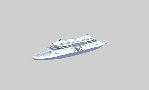 PBR Next Generation Super Large Ferry Luxury Yacht Luxury Cruise Ship Yacht Sightseeing Ship Large Cruise Ship Large Cruise Ship Large Yacht Passenger Ship River Ship Passenger Ship 3d model