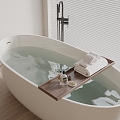 Hotel Bathtub Bathtub Bathtub Integrated Bathtub Independent Bathtub 3d model