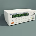 Commercial Variable Power Supply Equipment With Digital Display And Control Knobs 3d model