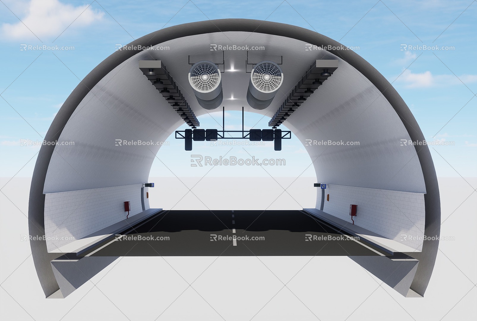 Tunnel Module 3d model