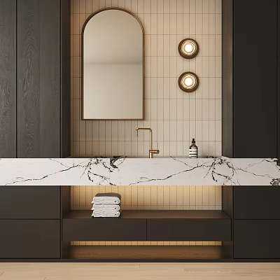 Modern sink 3d model