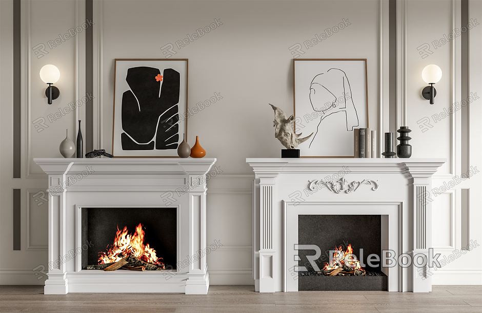 Jane's Fireplace model