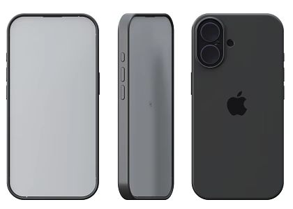iphone case iphone case iphone16 phone case iphone16 phone case iphone16 black mobile phone 3d model