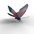 Modern Butterfly 3d model