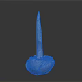 Colorful Decorative Candle With Unique Artistic Base For Home Living Supplies