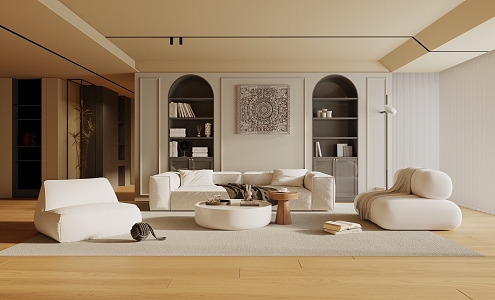 Living room 3d model