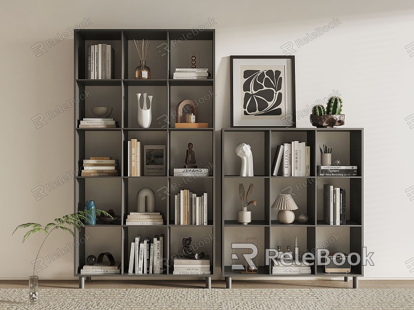 Modern Bookshelf model