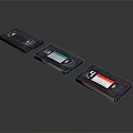 Classic Retro VHS Tapes As Electronic Storage Media For Video Recording