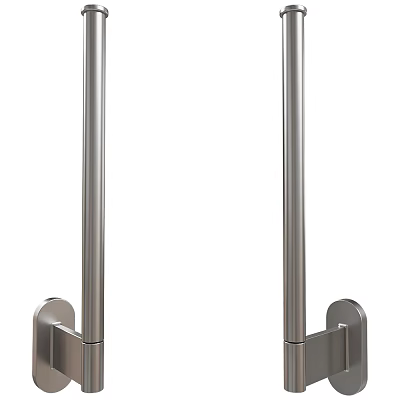 Modern Bathroom Accessories Sleek Stainless Steel Towel Bars For Home Decor 3d model