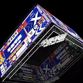 Colorful Patterned Modern Archway Design With Logos And Metal Frame