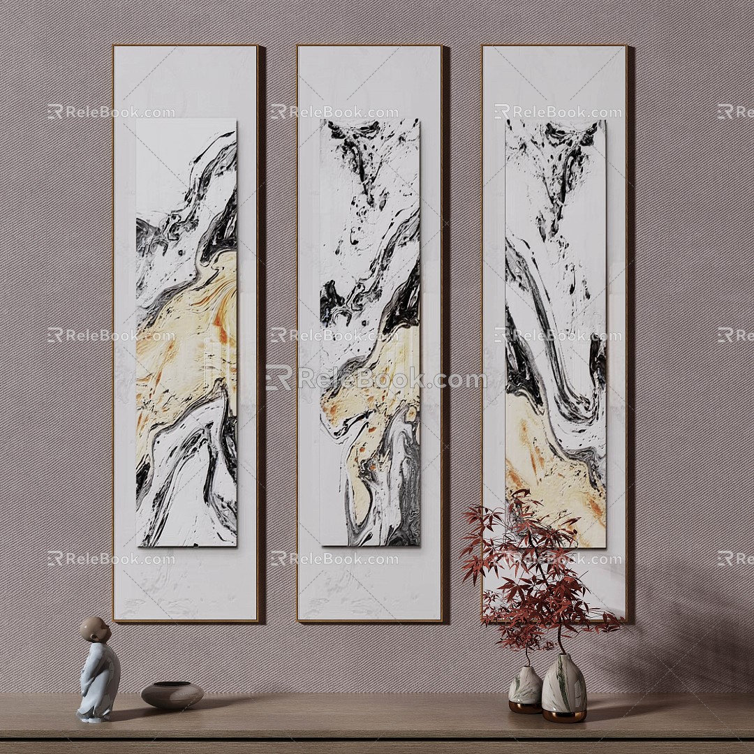 New Chinese Decorative Painting model