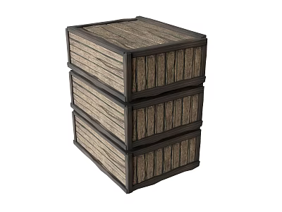 Moldy Tofu Box Storage Box 3d model