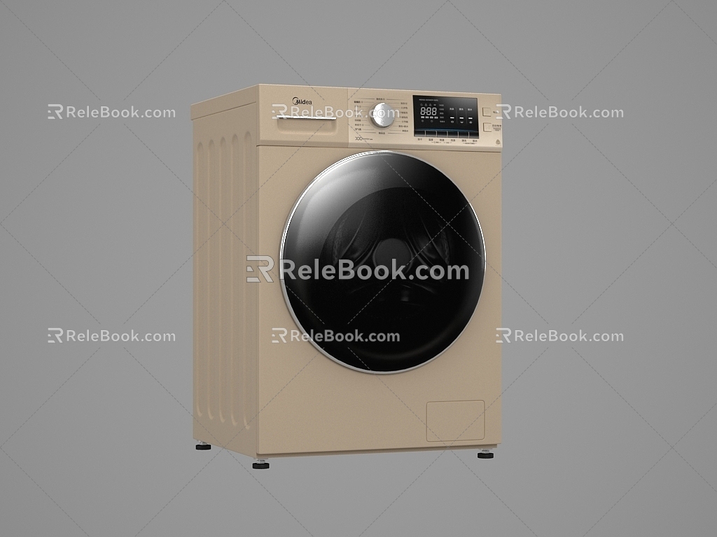 Washing Machine Drum Washing Machine 3d model