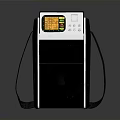 Portable Electronic Device with Digital Display Screen and Control Buttons Equipped with Adjustable Shoulder Straps