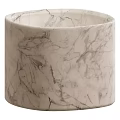 Elegant Marble Wash Basin With Natural Veins And Smooth Surface Design
