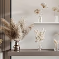 Modern Vase Flowers 3d model