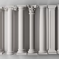 Jane's Roman Column 3d model