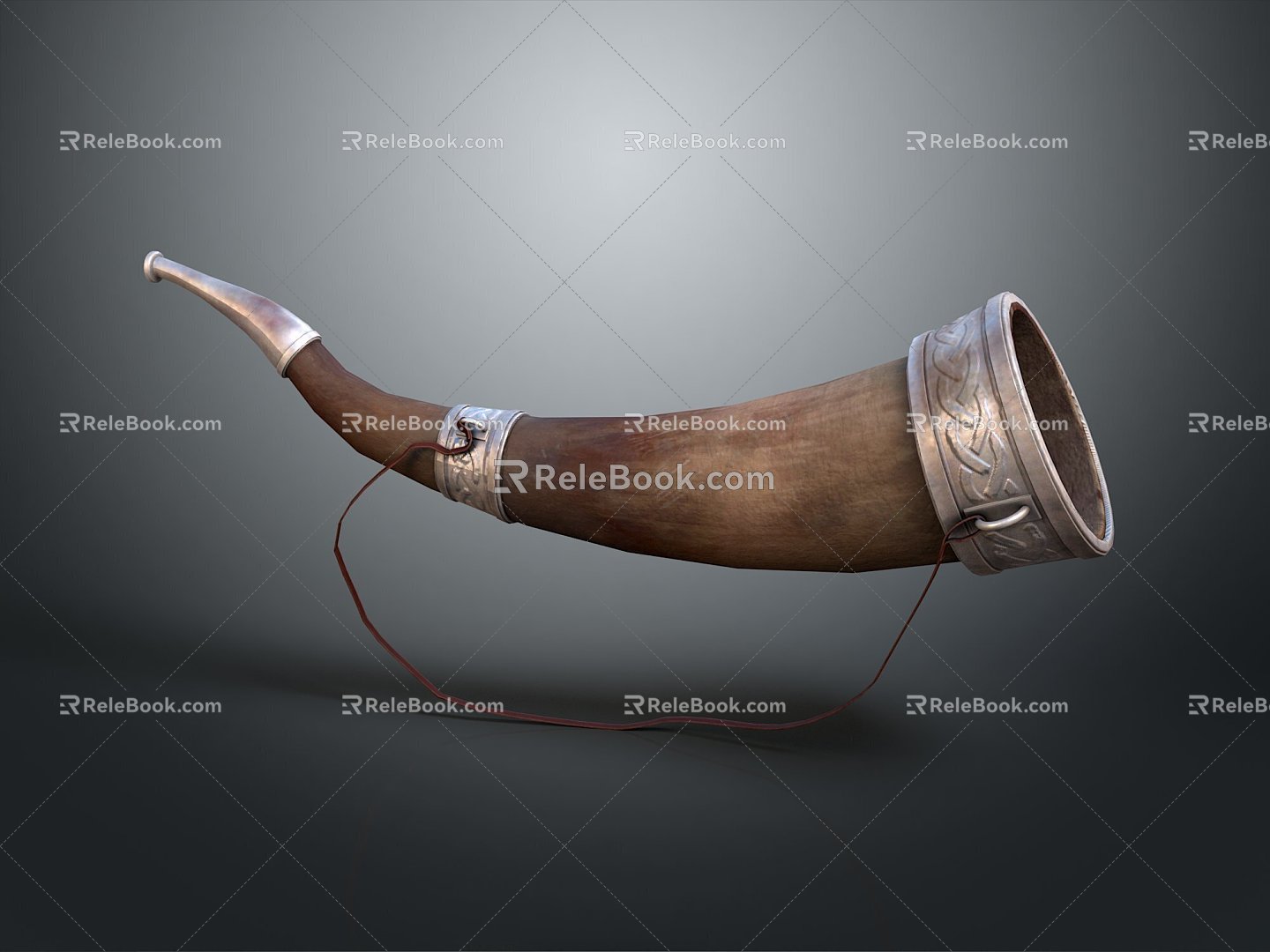 Horn Viking Horn Animal Horn Horn Horn Horn Ox Horn Instrument 3d model