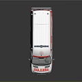 White Red Blue Striped Ambulance With 112 Emergency Sign California Medical Vehicle