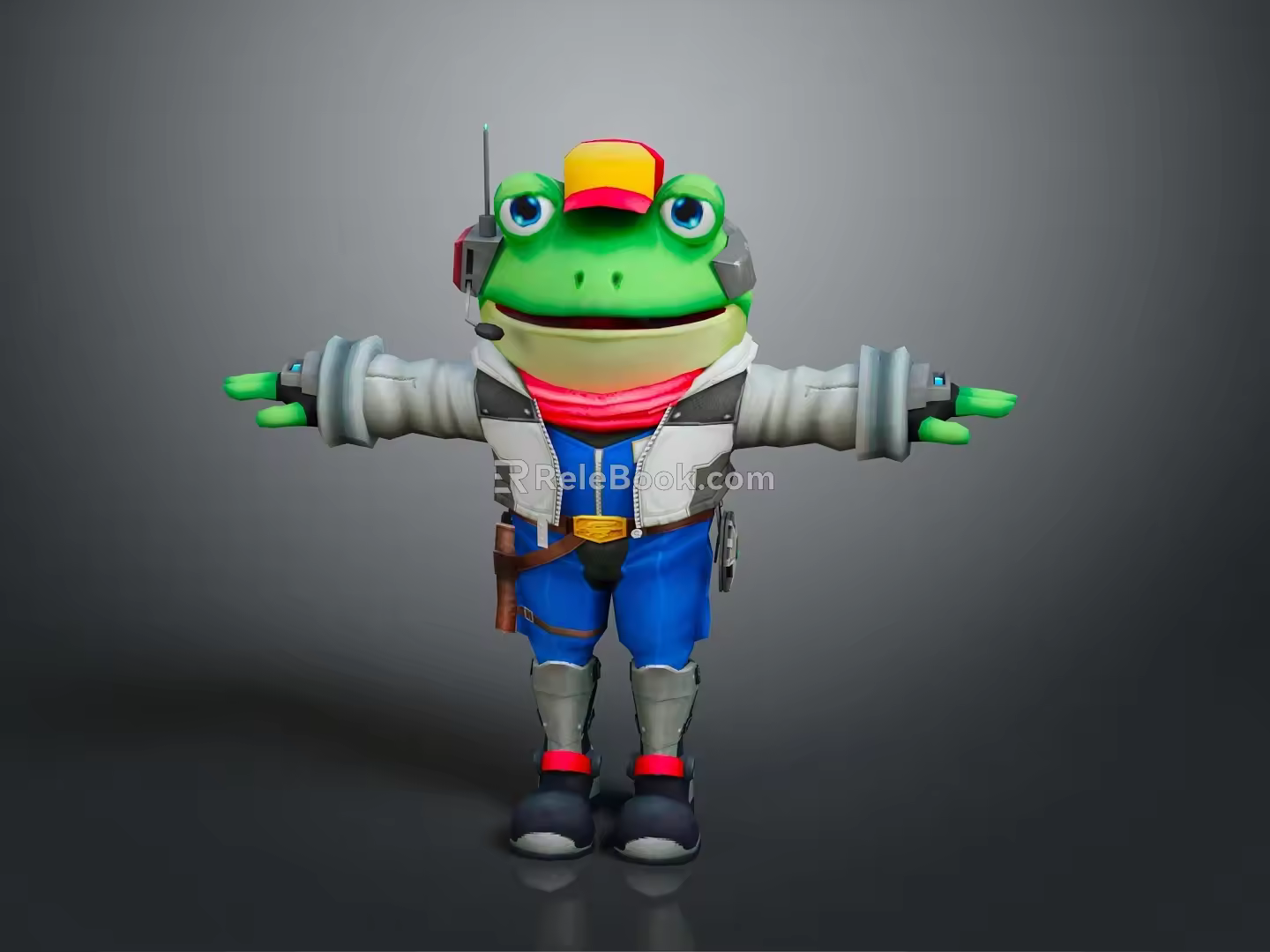 Frog Poison Frog Game Frog Reptile Cold Blooded Animal Reptile 3d model