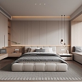 Modern Bedroom 3d model