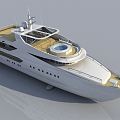 Modern Yacht 3d model