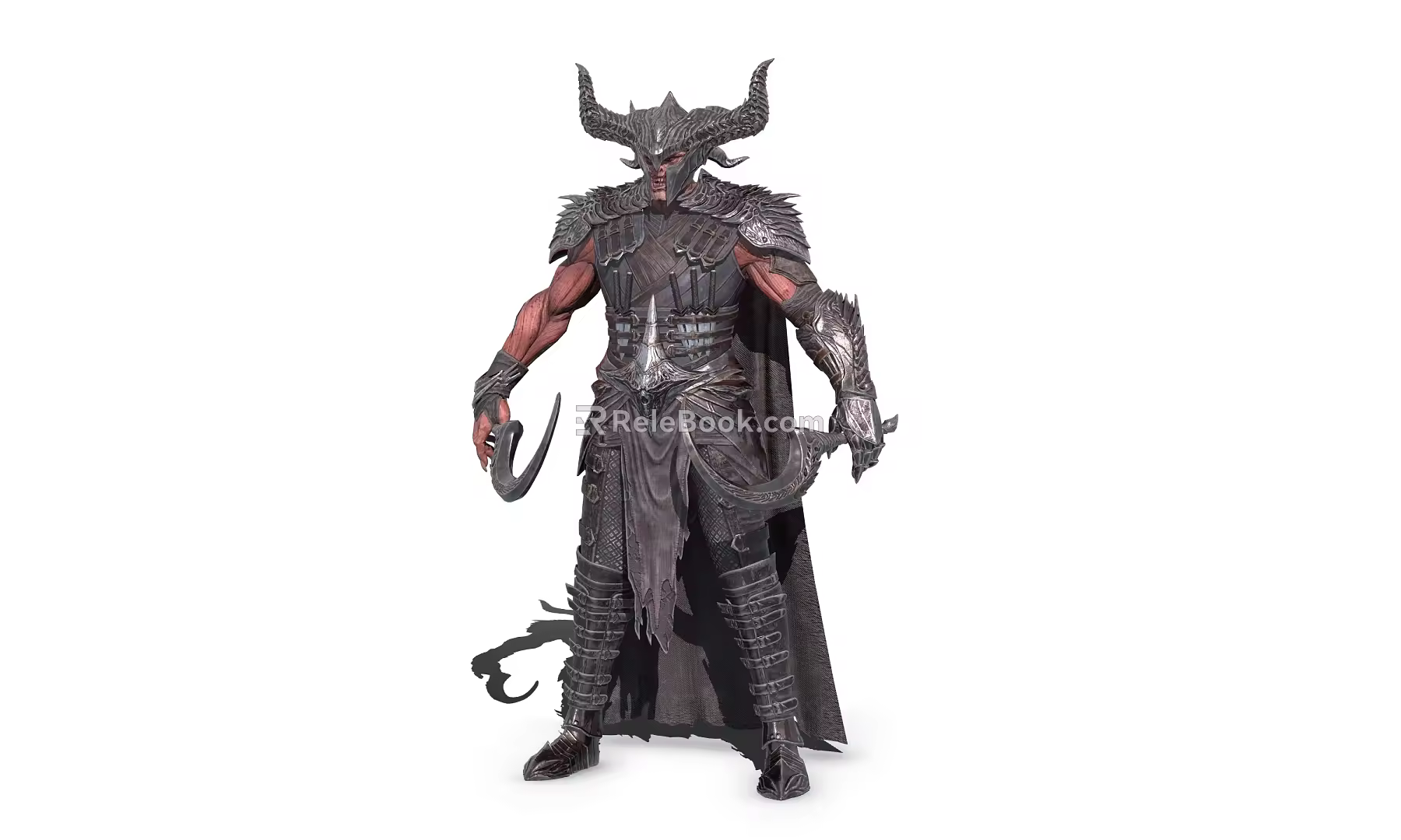 Demon Warrior Demon Knight Caesar Game Character 3d model
