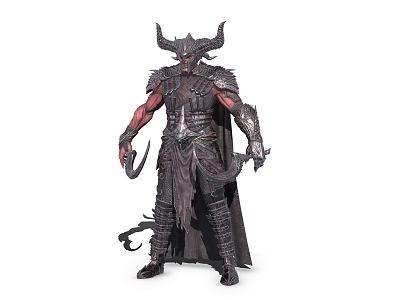 Demon Warrior Demon Knight Caesar Game Character model