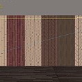 Modern Wood Flooring 3d model