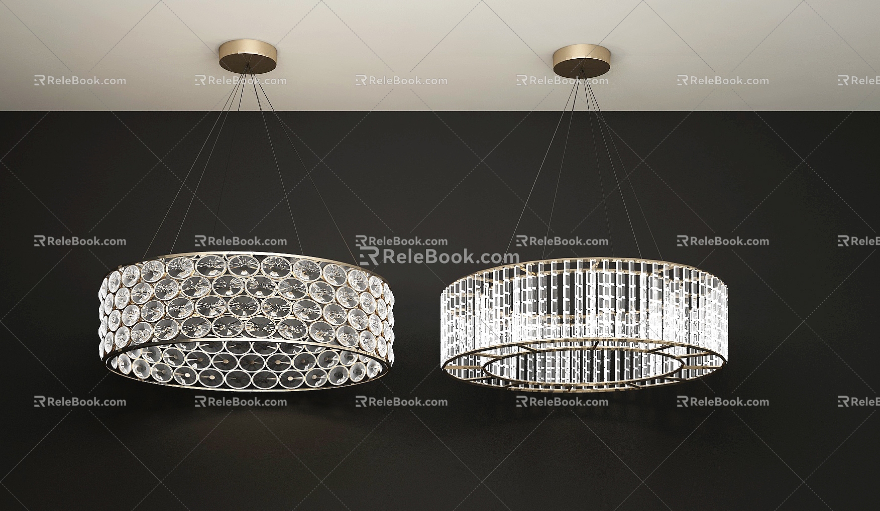 Crystal chandelier model