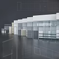 Modern Interior Partitions With Glass Wood And Metal Materials For Various Spaces