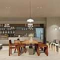 Cafe 3d model