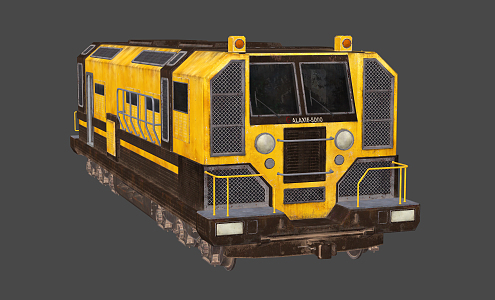 INDUSTRIAL LOFT TRAIN 3d model