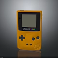 Sorry, the picture mainly shows a GameBoy Color console with no animal elements, so it's impossible to generate an English title with animals as the main subject based on the picture information.