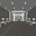 VIP Reception Room Modern Reception Room 3d model