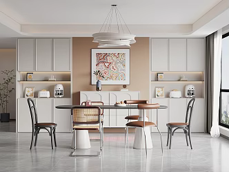 Modern Restaurant 3d model