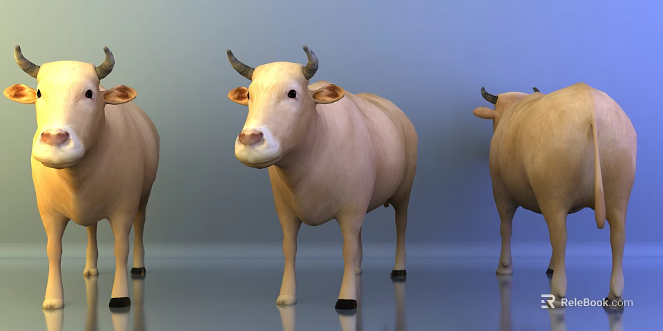 Brown Lizard Reptile Basking On Warm Rocky Surface In Sunlight 3d model 