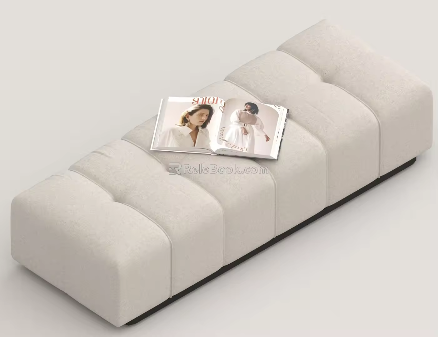Bench sofa stool 3d model