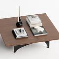 Middle Ancient Style Coffee Table 3d model