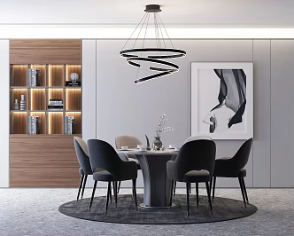 Modern Restaurant 3d model