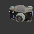 Vintage Seagull Camera With Classic Metal Body And Retro Lens Design