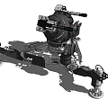Modern Robot Technology Robot 3d model