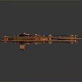 Crossbow Mechanical Crossbow Shift Bow and Arrow Shoot Far Equipment Weapons High-tech Crossbow 3d model